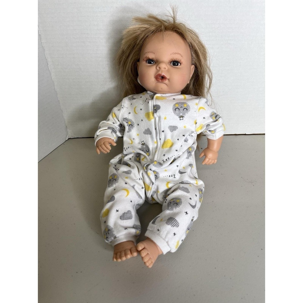 Berbesa Baby Doll Large Soft Body,‎ blonde Hair blue Eyes.